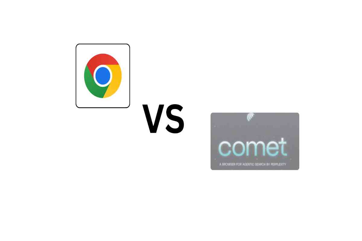 comet browser vs chrome browser